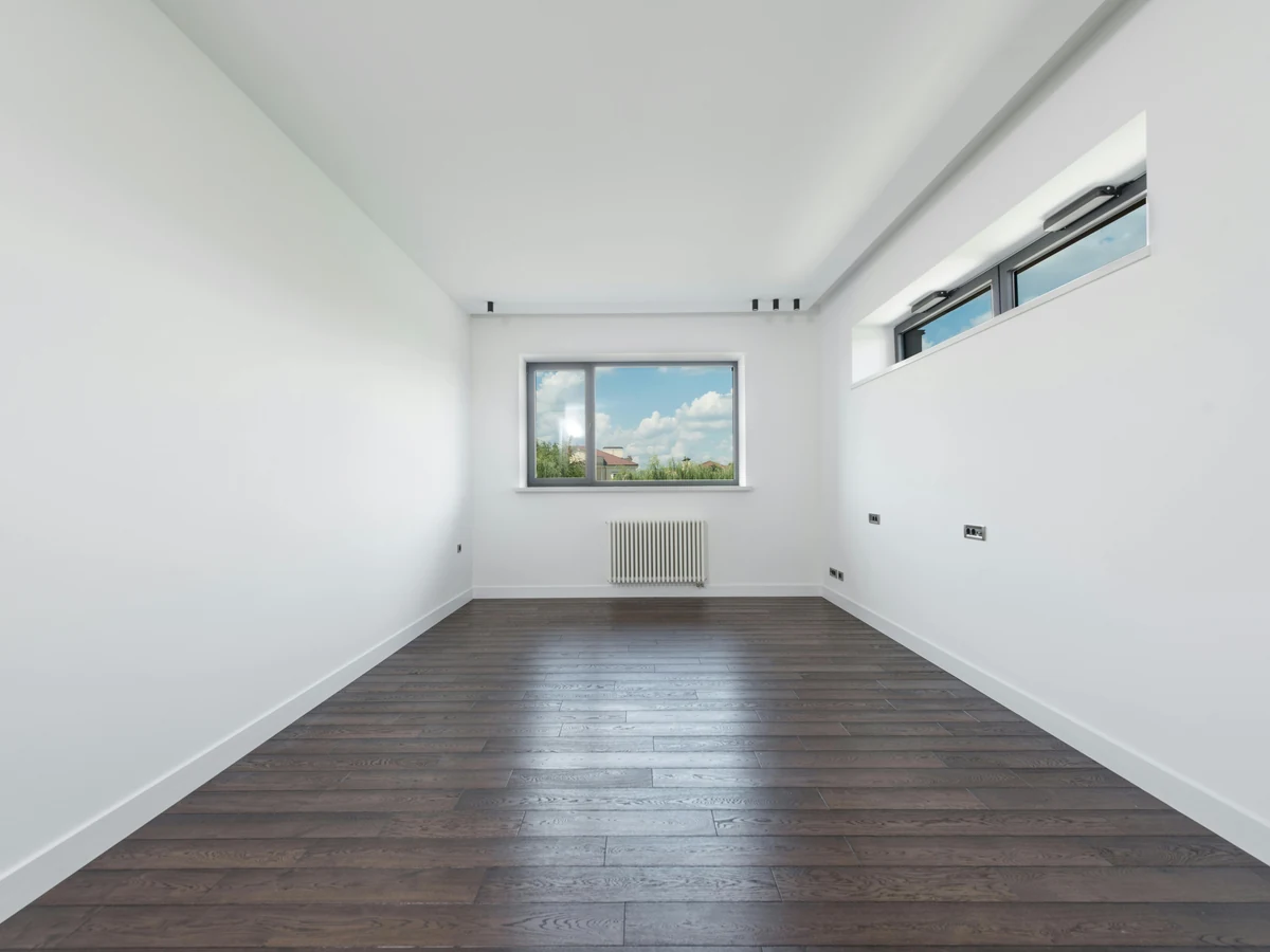 Interior painting in Exeter by Exeter Decorators, clean white room finish