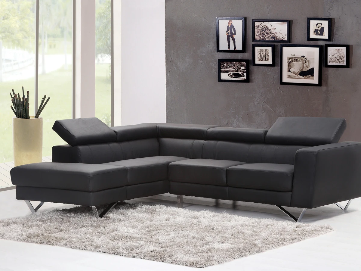 Interior painting costs in Newton Poppleford, dark grey feature wall in living room
