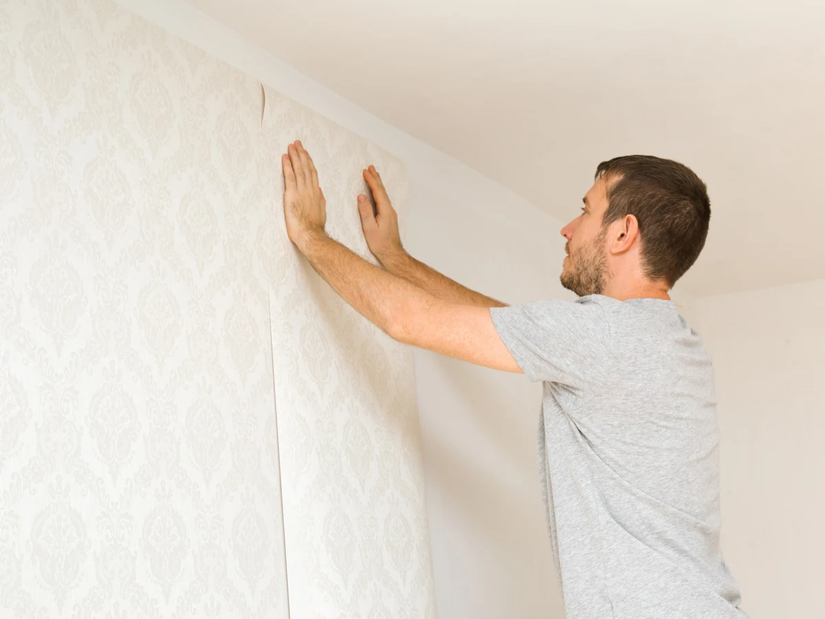 Wallpapering in Exeter by Exeter Decorators, pattern matching professional